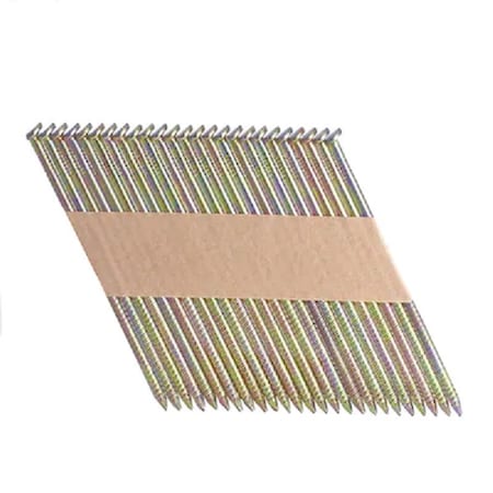 Grip-Rite 30-Deg Paper Tape Offset Exterior Galv Collated Framing Nails 2x0.113" GRP6RHGH1